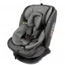 Автокресло INDIGO AERO ISOFIX ST-3 группа 0+1+2+3 0-36 кг серый лен 4657792383291