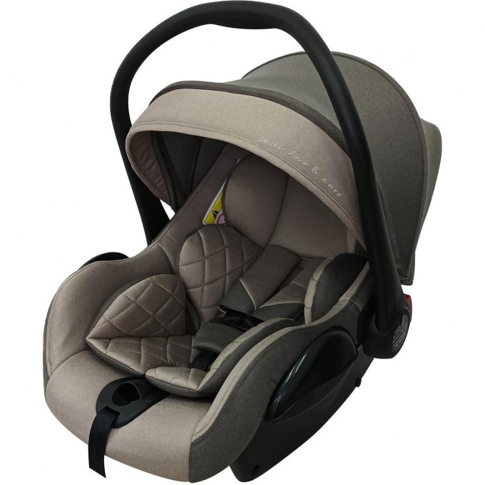 Автокресло INDIGO BEST BABY BONNY (0-13 кг) / бежевый-коричневый 4627183289921