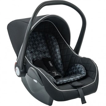 Автокресло INDIGO BEST BABY UNICA LB321 (0-13 кг) черный-серый