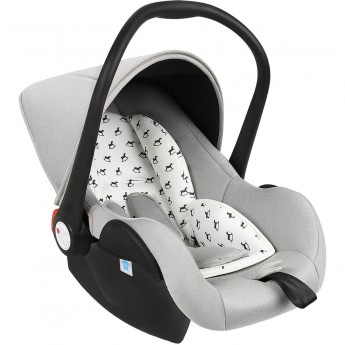 Автокресло INDIGO BEST BABY UNICA LB321 (0-13 кг) светло-серый