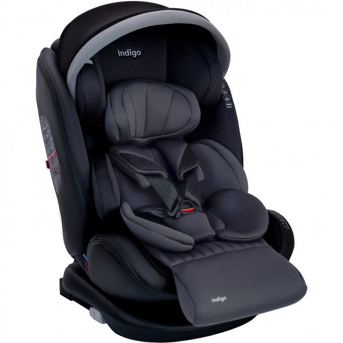 Автокресло INDIGO MAX-X Isofix графит 4627183287378