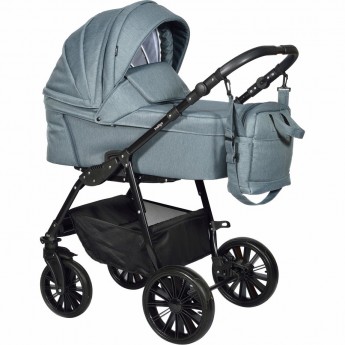 Коляска 2в1 INDIGO SESTO se 06 (серо-зеленый) Коляска 2в1 INDIGO SESTO se 06 (серо-зеленый)