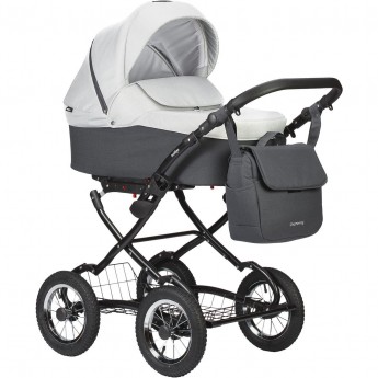 Коляска INDIGO CHARLOTTE SITY CLASSIC 12" 2 в 1 / Cs 05 (т.серый+св.серый) Коляска INDIGO CHARLOTTE SITY CLASSIC 12" 2 в 1 / Cs 05 (т.серый+св.серый)