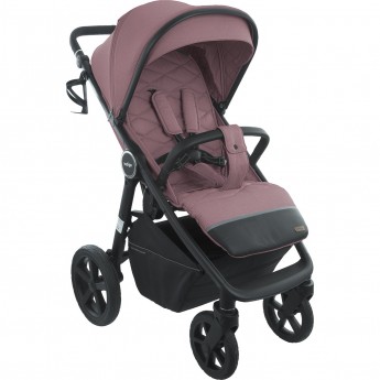 Коляска прогулочная INDIGO BABY CORSA всесезонная складная, розовый